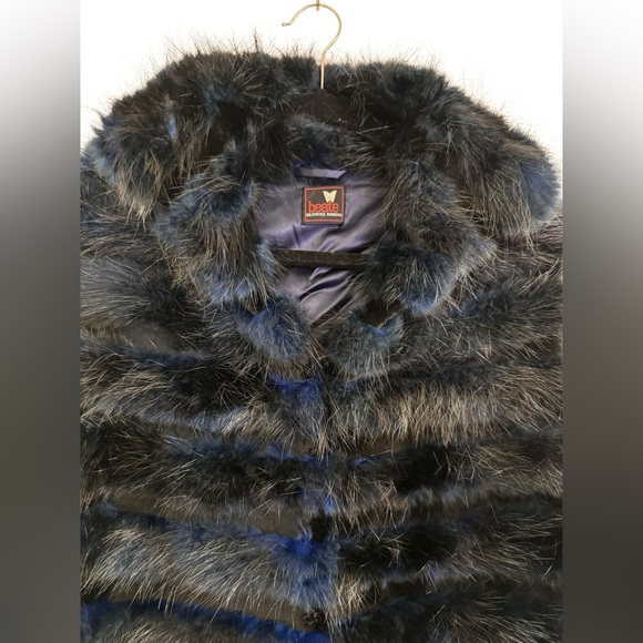 Beatrise Dunska Faux Fur Women's Vest Size S - Picture 3 of 6